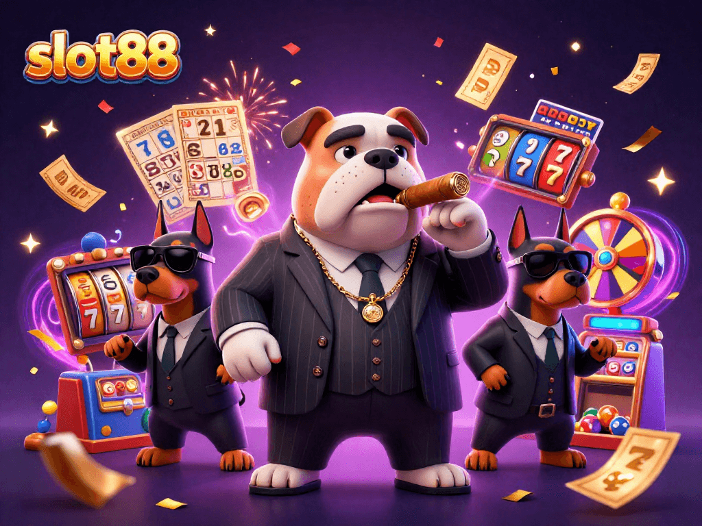 Experience thrilling action with slot88 as animated characters showcase jackpot excitement in a vibrant game scene.