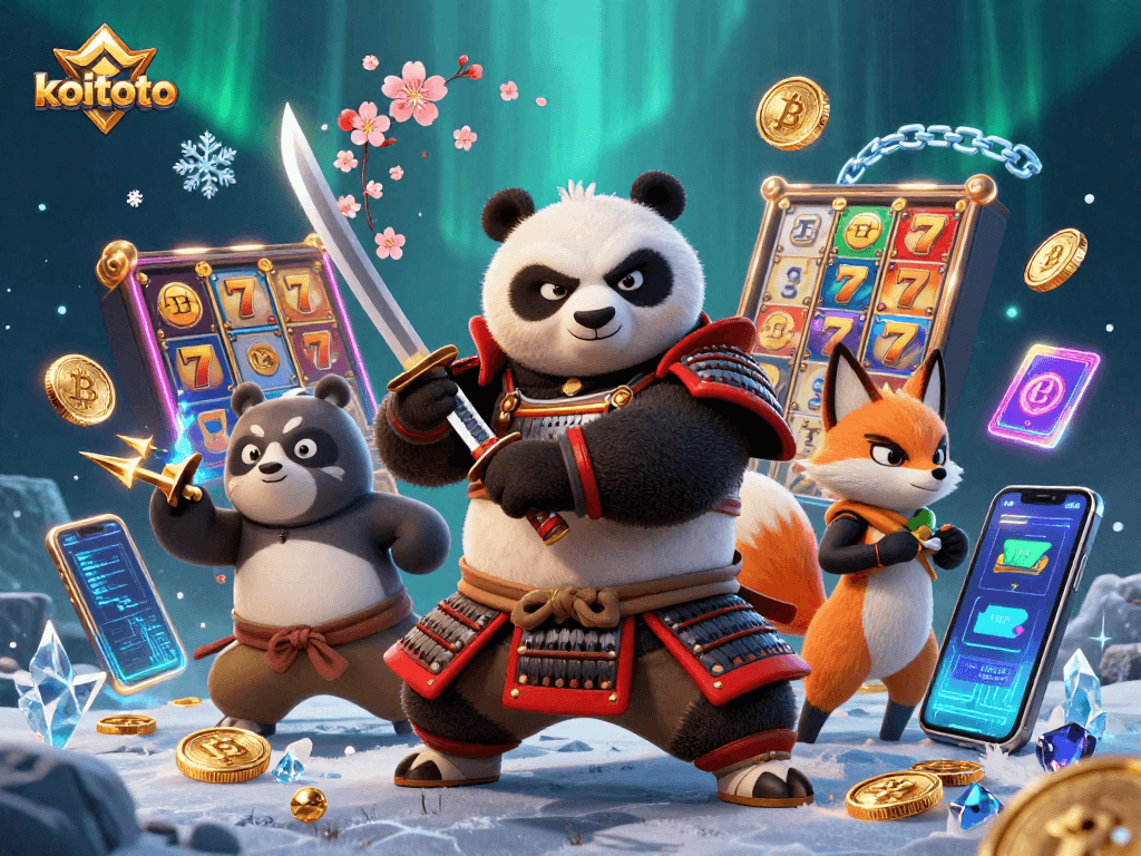 Koitoto menghadirkan pengalaman slot gacor online dengan visual 3D menarik dan karakter unik.