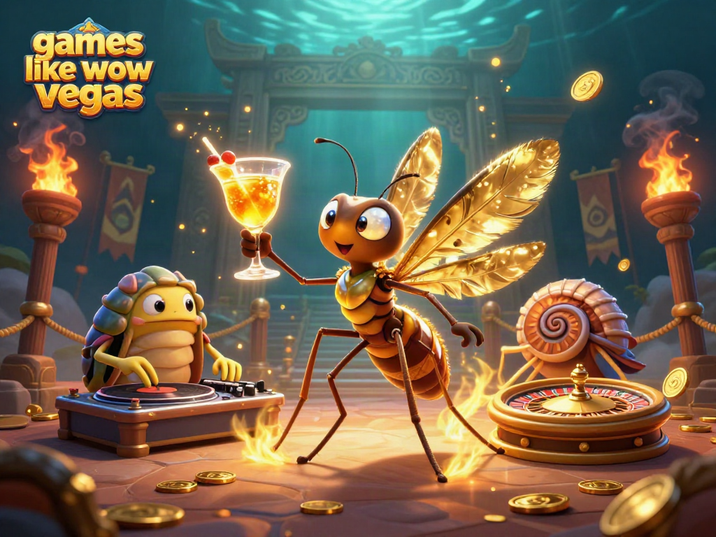 Play exciting games like wow vegas at a vibrant online casino with rich visuals and unique characters.