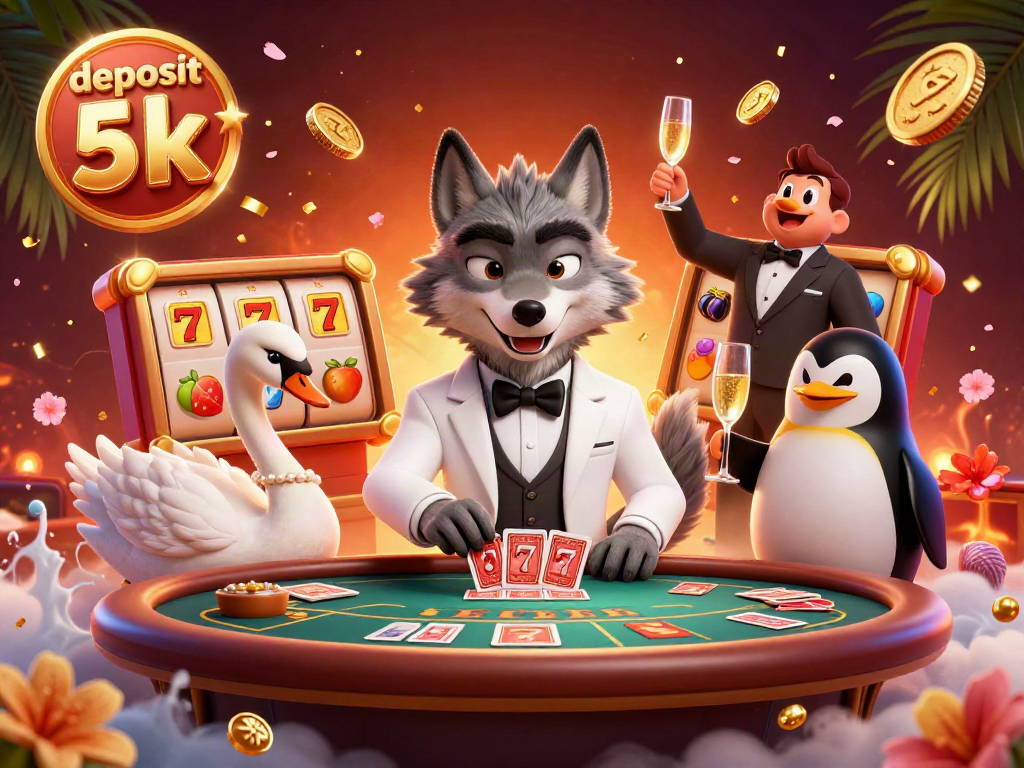 Experience the thrill of winning with deposit 5k at our exciting online casino featuring slots and engaging characters.