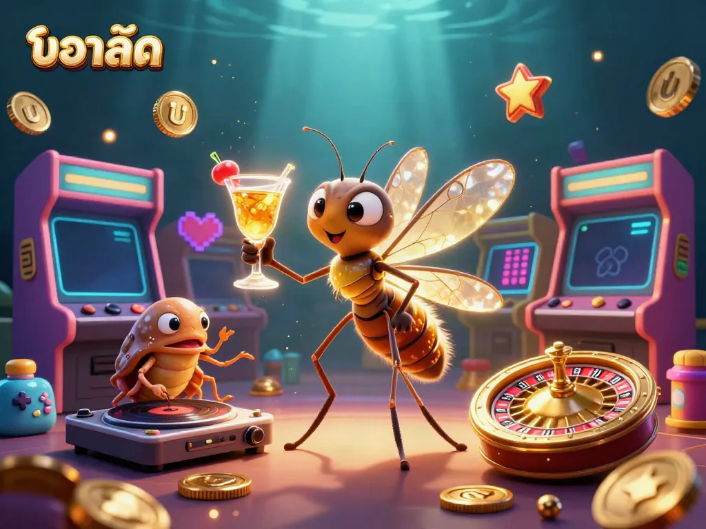 Experience immersive betting excitement with a vibrant scene depicting the connected elements of a bustling casino environment, featuring บอลสด and dynamic gaming action.