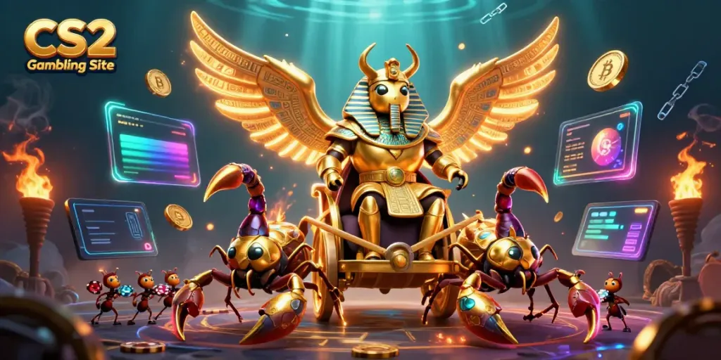 Experience thrilling action at a CS2 Gambling Site, with vibrant elements and dynamic characters showcasing the adventure.