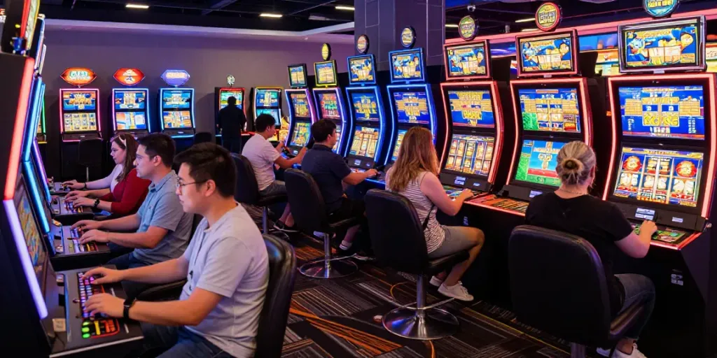 A80 homepage showcasing a vibrant casino gaming environment with players enjoying various games.