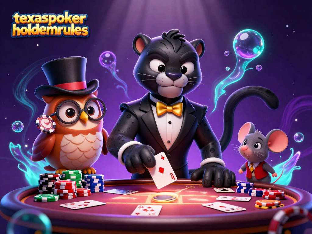 Experience the thrill of texas poker with engaging characters and poker elements at texaspokerholdemrules.