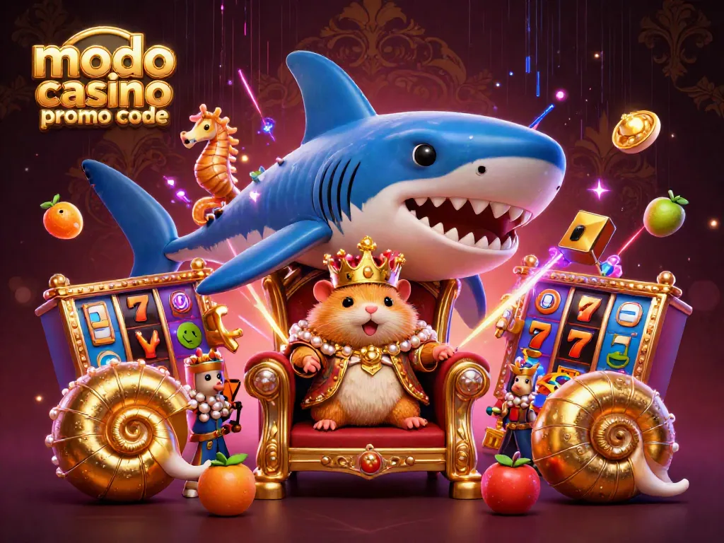 Experience winning strategies with modo casino promo code in a vibrant casino-themed 3D scene.