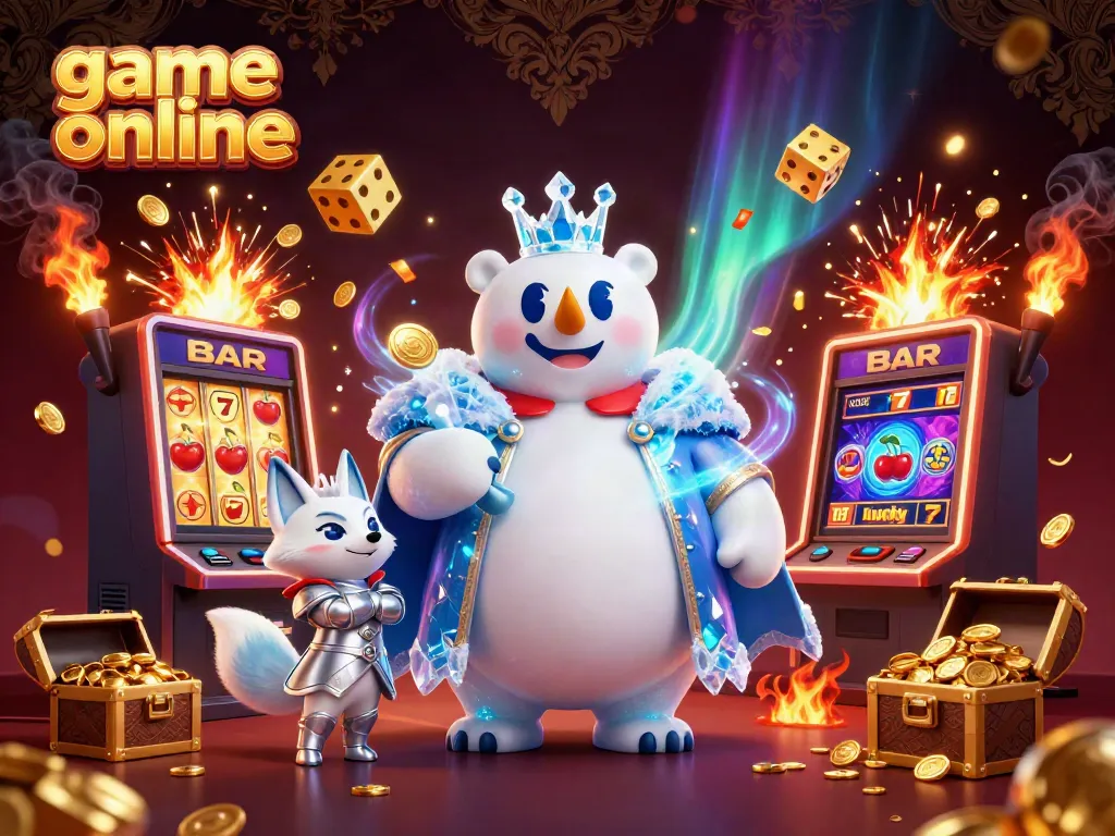 Experience the excitement of game online with captivating visuals and vibrant casino elements.