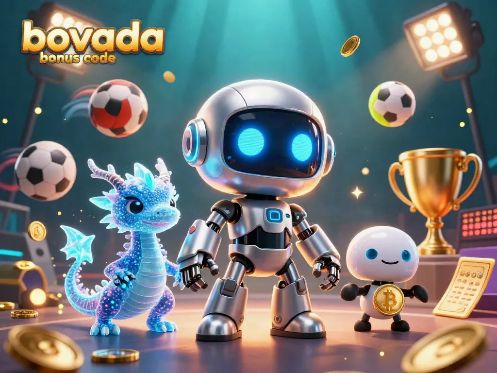 Engage with top Bovada bonus codes while exploring futuristic gaming realms featuring robots and sports.
