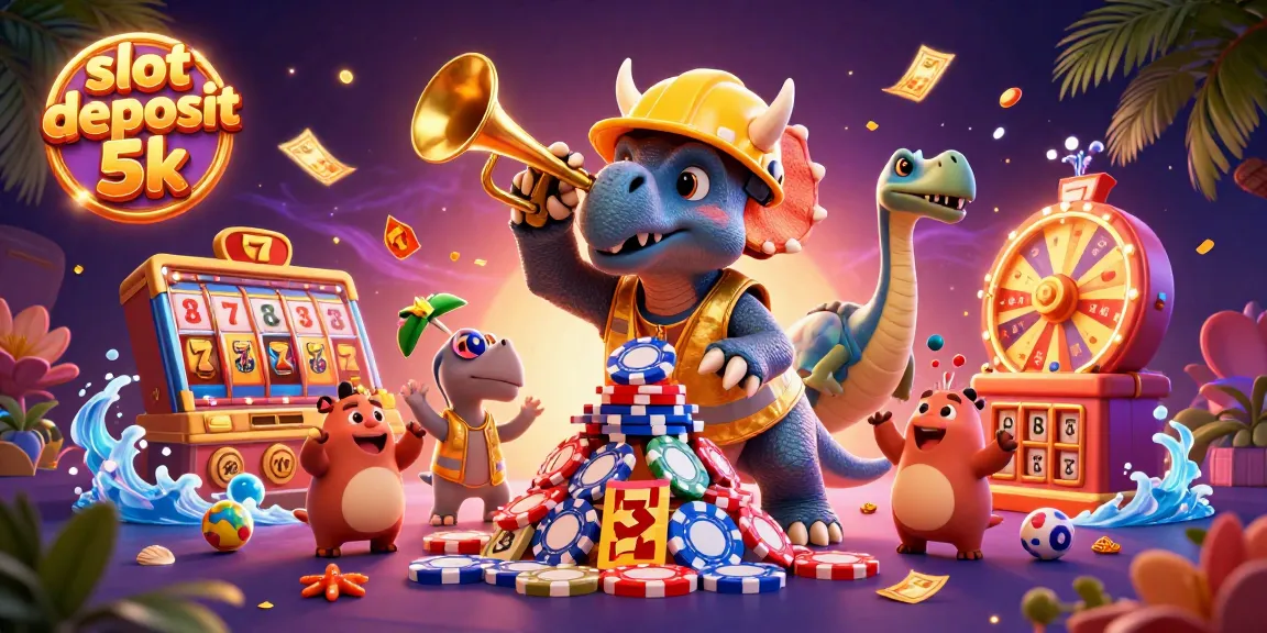 Permainan slot deposit 5k dengan peluang jackpot besar dan karakter menyenangkan untuk hiburan