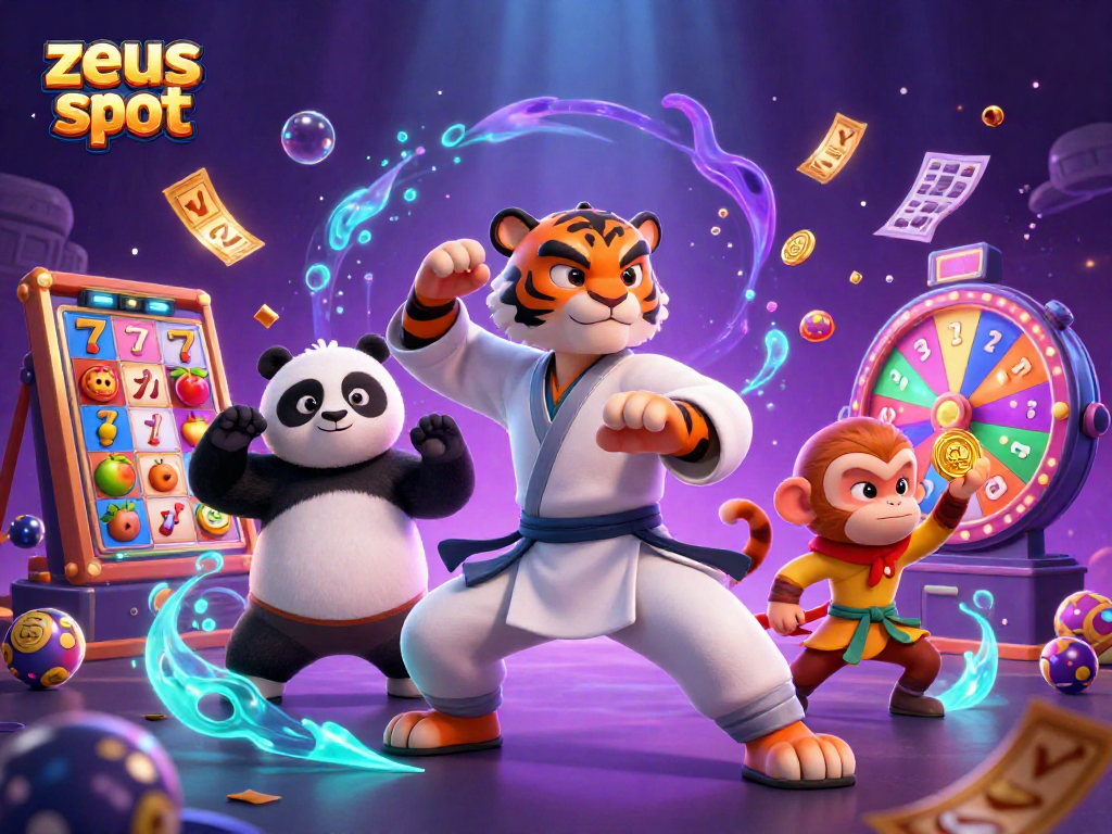 Menangkan jackpot besar di Zeus Slot dengan simbol keberuntungan yang melimpah.