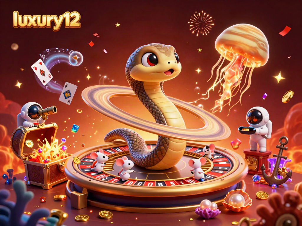 Experience dynamic gameplay with luxury12 in this vibrant illustration showcasing a fantasy casino scene.