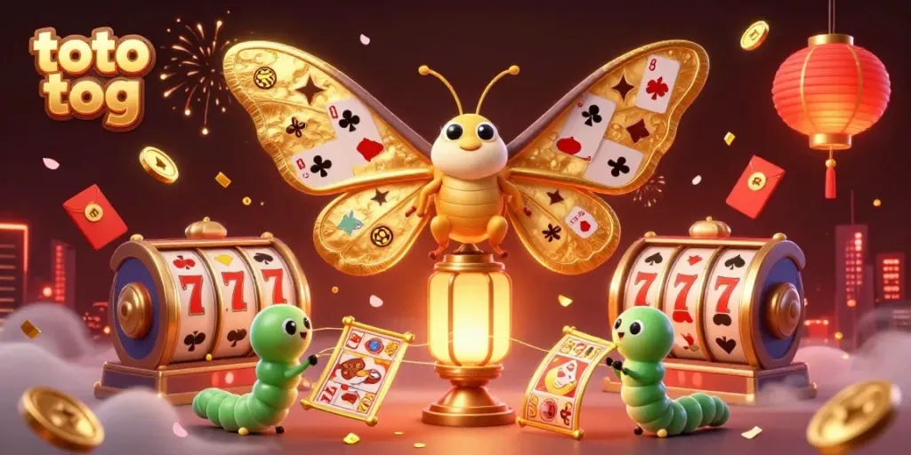 Experience thrilling jackpot excitement with toto tog in this vibrant, dynamic casino scene.