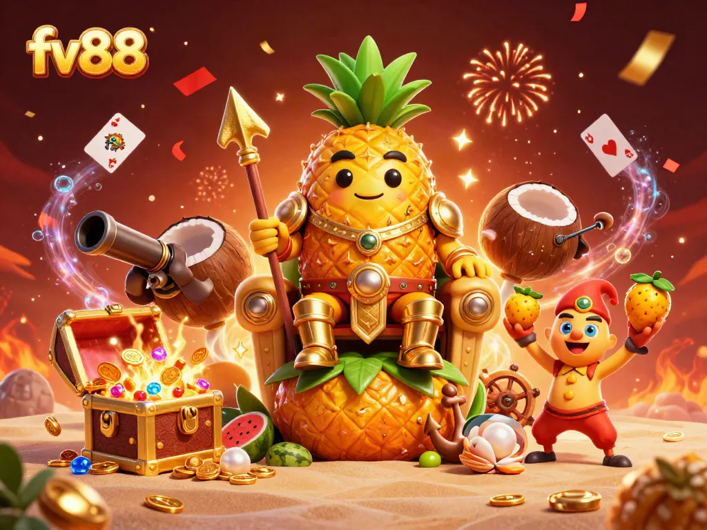 Engage with the vibrant world of fv88, showcasing exciting casino adventures with colorful characters and dynamic gaming elements.